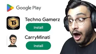 I PLAYED YOUTUBER GAMES ON PLAYSTORE