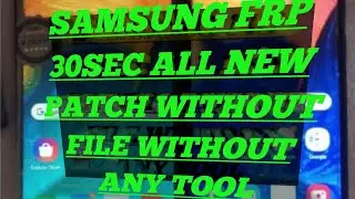 Sasmsung FRP Online Without File Without any Tool with GsmRaJA