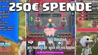 OMG! 250€ SPENDE IM STREAM!