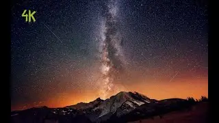 StarLight TimeLapse  . incredible video footage of the starry sky. Свет Звезд Таймлапс 4K
