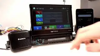 Retractable Touch Screen Car Stereo