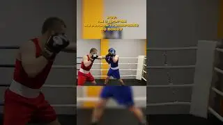 Первая тренировка по боксу. Было весело)