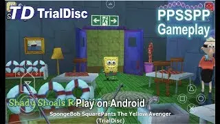 SpongeBob SquarePants The Yellow Avenger (Game PPSSPP / PSP / Android)