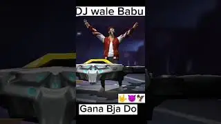 ll Dj Wale Babu mera gana Chlado ff  ll😈🤟🦅 #ff #freefireshorts #viral #ffshorts Dj 💽