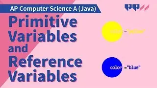 Classes and Objects: Primitive Variables and Reference Variables