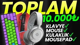 BU VİDEO KAÇMAZ! 10.000₺ TÜM GAMİNG EKİPMANLARI AL | Gaming Mouse, Klavye, Kulaklık, Mousepad