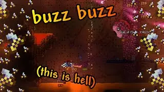 Terraria, but the WORLD is a BEE HIVE??
