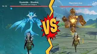 Oceania y Hipostasis GEO |BOSS ELITE |Genshin Impact