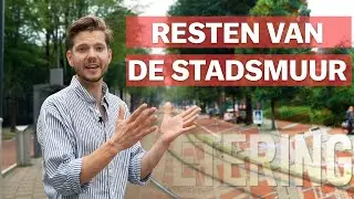 De hedendaagse resten van de historische stadsmuur