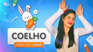 Vamos falar COELHO? 🐰 Ensine seu filho a falar de maneira divertida através da música! 😄🎵