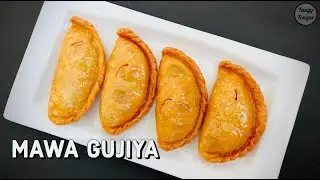 Mawa Gujiya With Instant Homemade Mawa  | Holi Special Recipe