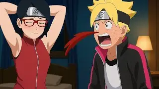 Sarada Didn’t Expect That from Boruto… 😳🔥