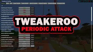 Tweakeroo Periodic Attack - Minecraft Mod Tutorial