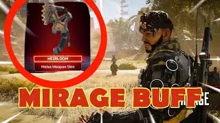 Mirage Buff Gibby Heirloom Animations - Patch notes changes and more! - Apex Legends Fight Night