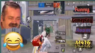 Funny Gameplay😂||Room 1v1 m416||Sayak yt||BGMI||PUBG Mobile