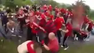 Maxi rissa tra hooligans svedesi