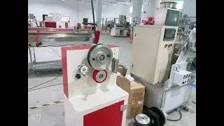 Starting the extrusion line for the day