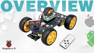 Freenove 4WD Car Kit for Raspberry Pi Pico (W) (Compatible with Arduino IDE) [Overview]