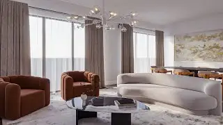 3ds Max Loft Style Interior Render Workflow