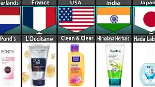 Face Wash Brand From Different Countries