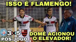 BAHIA 3X5 FLAMENGO BRASILEIRÃO 2020 GOLS MELHORES MOMENTOS