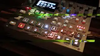 Drum & Bass sketch on Syntakt