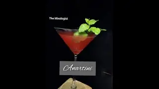 How to make Anartini | Desi Twist to your classic Martini | by The Mixologist
