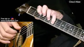 CLOUD ATLAS: Fingerstyle Guitar Lesson + TAB by GuitarNick