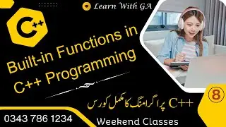 8. Built-in Functions in C++ with Types & Examples
