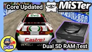 Core Update 20240110 | Dual RAM Test | Sega Saturn | MiSTer FPGA (Part 2 of 2)