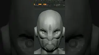 Initial form building | Zbrush | Helmet | 