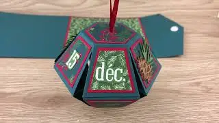 Carte Boule de Noël Pop Up - Pop Up Christmas Tree Bauble