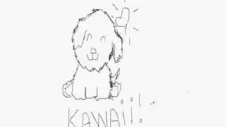 Drawing a dog (Sped up)