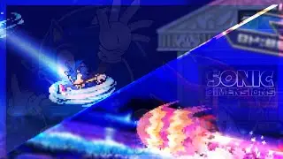 Sonic Dimensions Version 5.0.1 - S Ranks + Super Sonic/Shadow (No Damage)