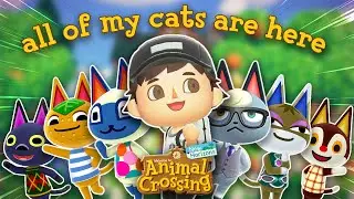 My cat island is COMPLETE | Animal Crossing: New Horizons
