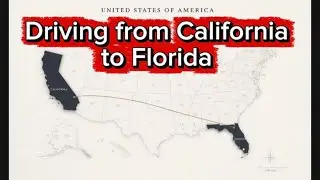 Driving Across America - 31K Views | California to Florida | Interstate 10 Freeway