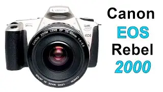 How to Use Canon EOS Rebel 2000 SLR Film Camera, EOS Kiss III, EOS 300