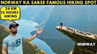 Hiking Norway's Most Famous Tourist Spot | Trolltunga | The Muscular Tourist