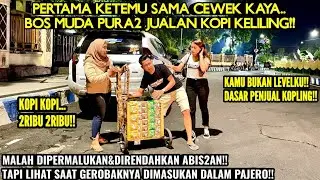 A YOUNG BOSS PRETENDED TO BE A TRAVELING COFFEE SELLER AND FIRST MEET A RICH GIRL!! But it turned...