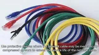 What aspects need to be paid attention to when constructing network cables?