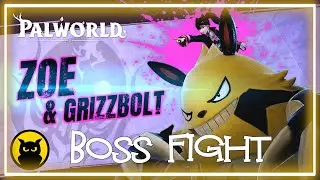 ZOE & GRIZZBOLT / BOSS FIGHT / PALWORLD #palworld #pokemon #pal #pikachu #survival