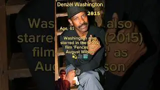 Denzel Washington ✨📸🎬 very powerful performances 