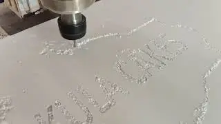 carving pocket for signage using PVC Foam board
