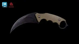 Modeling a Karambit in Maya | Part 1