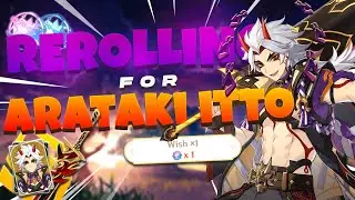 Rerolling for Arataki Itto - Genshin Impact 2.3