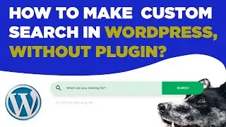 Custom search wordpress without plugin PART 18