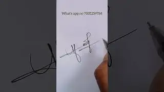 Sign your signature Madhav #signature #design #sign #art #youtubeshorts #viralshorts #supersign