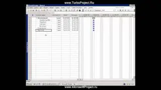 Быстрый урок по MS Project