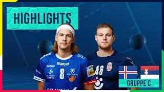EM-Highlights: Island - Serbien