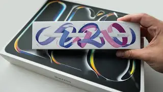 M4 iPad Pro 13" nano texture glass, Pencil Pro, Smart Folio (unboxing + first  impressions)